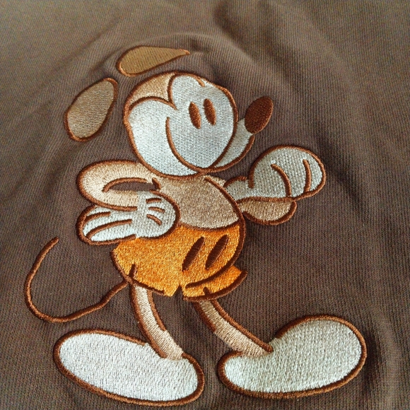 Mickey Mouse Embroidered Disney Sweatshirt Womens XL - Picture 4 of 4